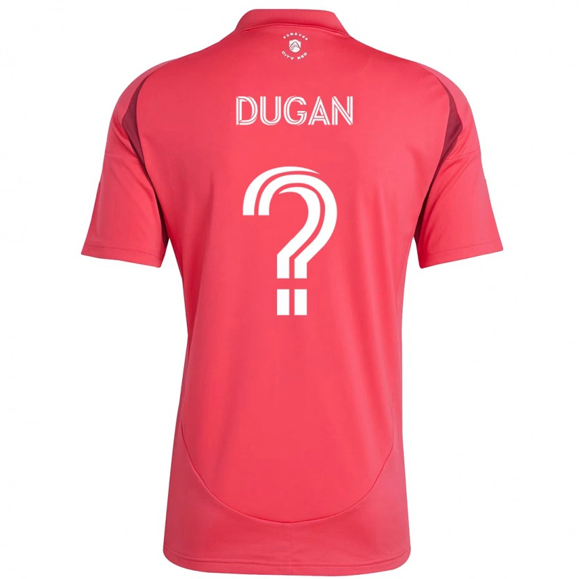 DanxenキッズRyan Dugan#0マゼンタ ホワイトホームシャツ2025/26ジャージーユニフォーム