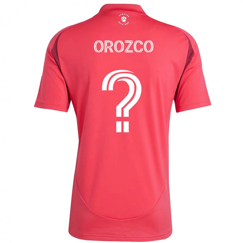DanxenキッズJaziel Orozco#0マゼンタ ホワイトホームシャツ2025/26ジャージーユニフォーム
