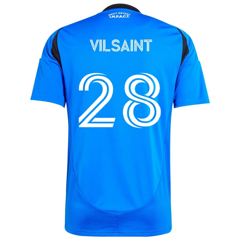 DanxenキッズJules-Anthony Vilsaint#28ダークブルー ブラックホームシャツ2025/26ジャージーユニフォーム