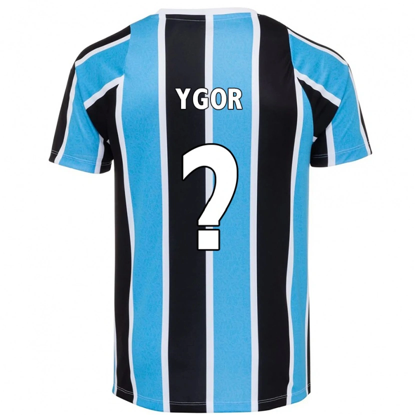 DanxenキッズYgor#0ブルー ブラック ホワイトホームシャツ2025/26ジャージーユニフォーム