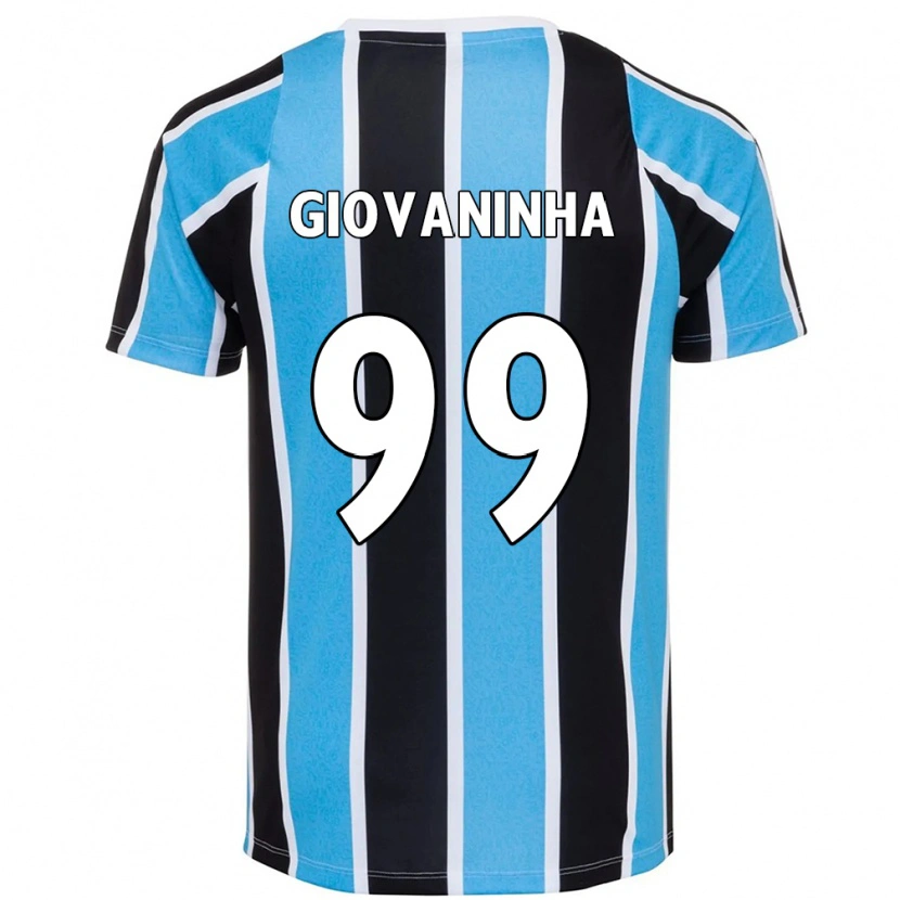 Danxenキッズジョバナ・ドス・サントス・マルセリーノ#99ブルー ブラック ホワイトホームシャツ2025/26ジャージーユニフォーム