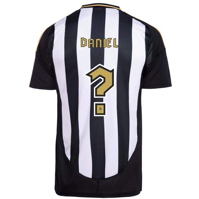 DanxenキッズDaniel#0ホワイト ブラックホームシャツ2025/26ジャージーユニフォーム