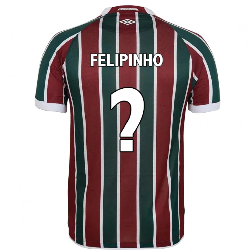 Danxenキッズフェリペ・ロドリゲス・ジェンティーレ#0グリーン マルーン ホワイトホームシャツ2025/26ジャージーユニフォーム