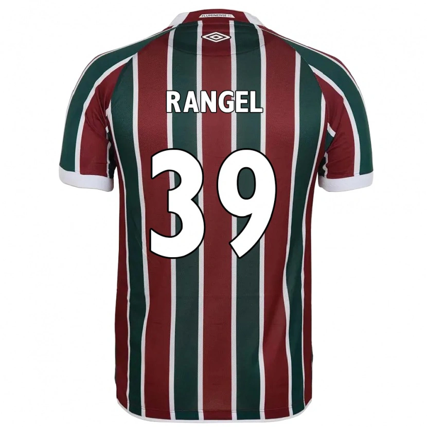 Danxenキッズペドロ・ランゲル#39グリーン マルーン ホワイトホームシャツ2025/26ジャージーユニフォーム