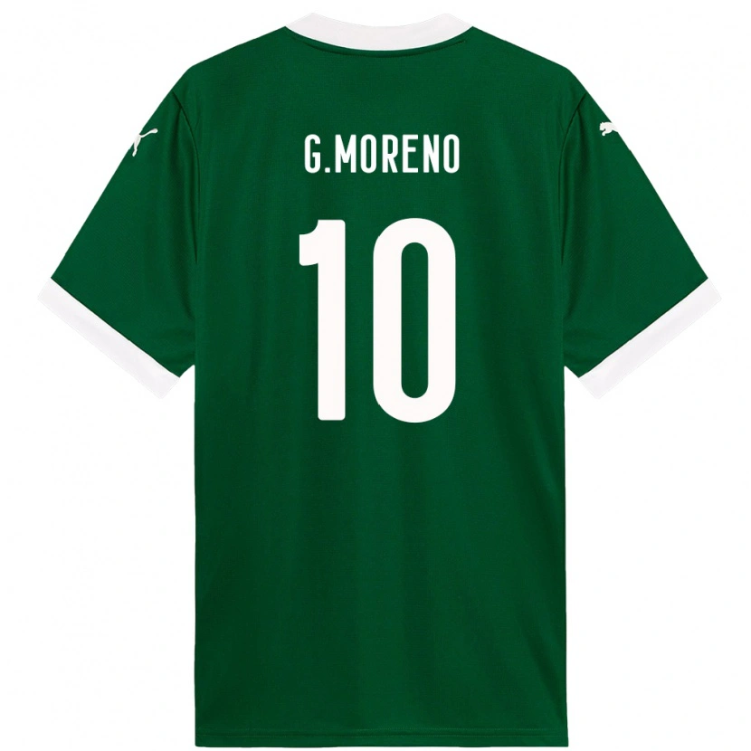 Danxenキッズヘラルド・モレノ#10グリーン ホワイトホームシャツ2025/26ジャージーユニフォーム