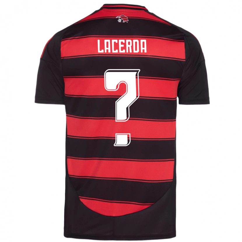 DanxenキッズThalita Lacerda#0レッド ブラックホームシャツ2025/26ジャージーユニフォーム