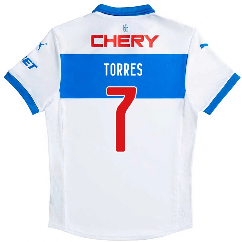 DanxenキッズJoaquín Torres#7ブラック ブルーホームシャツ2025/26ジャージーユニフォーム