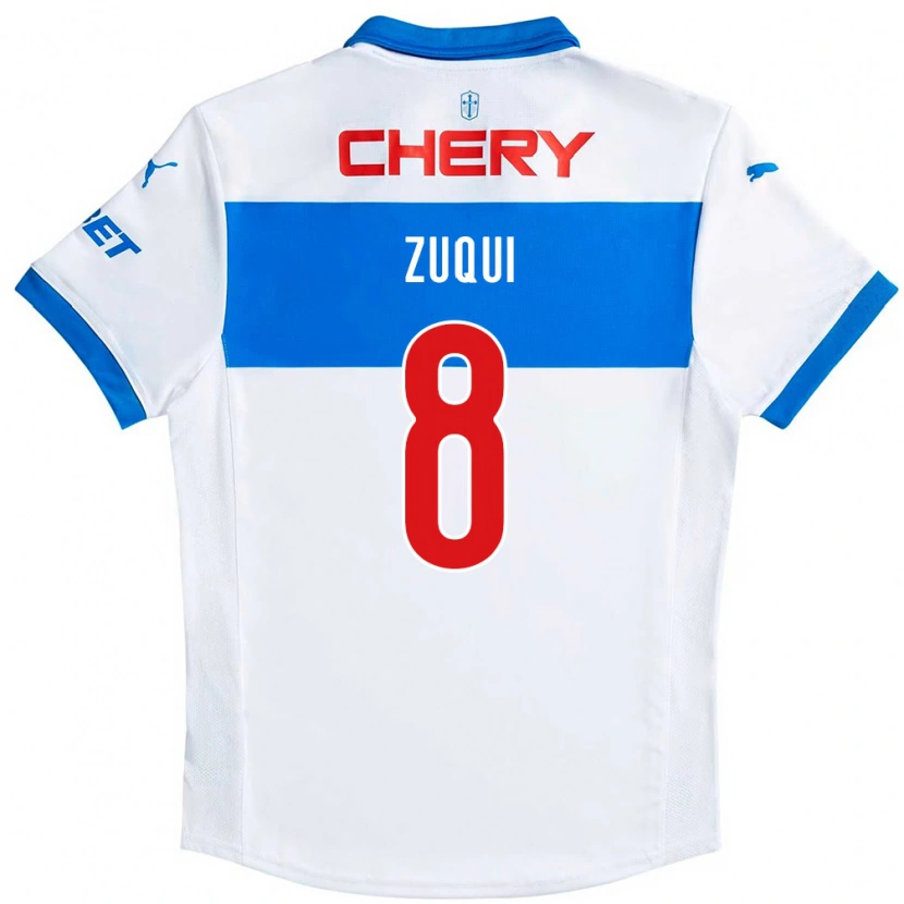DanxenキッズFernando Zuqui#8ブラック ブルーホームシャツ2025/26ジャージーユニフォーム