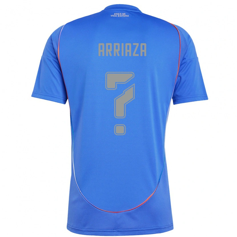 DanxenキッズCristóbal Arriaza#0スカイブルーホームシャツ2025/26ジャージーユニフォーム