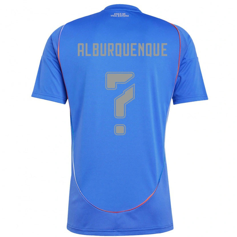 DanxenキッズJosé Alburquenque#0スカイブルーホームシャツ2025/26ジャージーユニフォーム