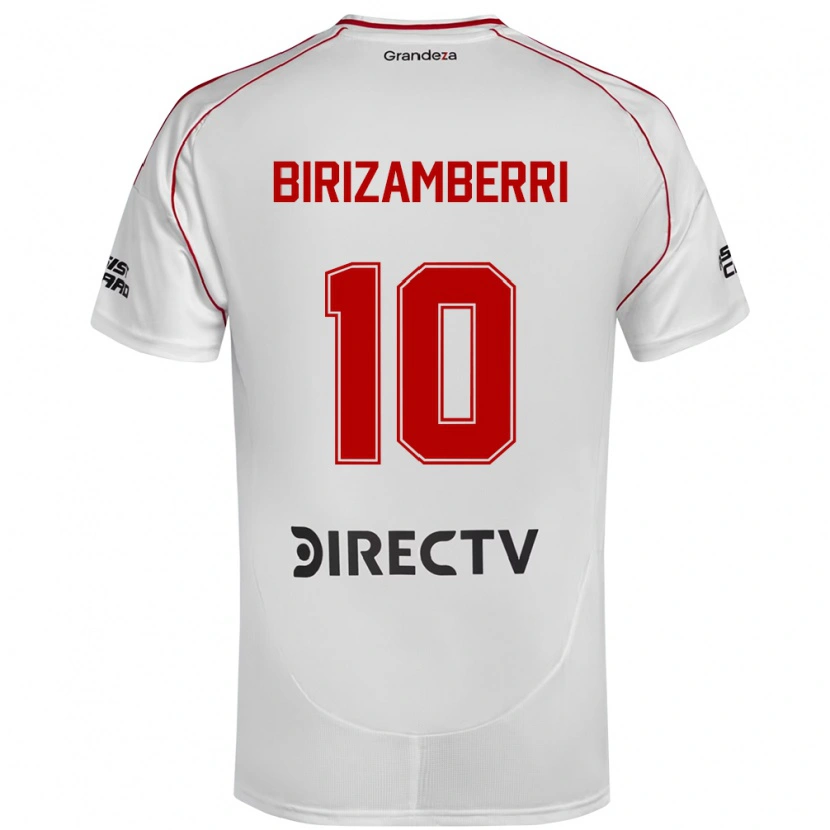 Danxenキッズカロリーナ・ビリザンベリ#10ホワイト レッドホームシャツ2025/26ジャージーユニフォーム