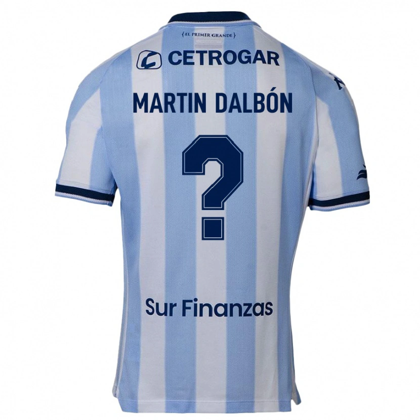 DanxenキッズJuan Martin Dalbón#0スカイブルーホームシャツ2025/26ジャージーユニフォーム