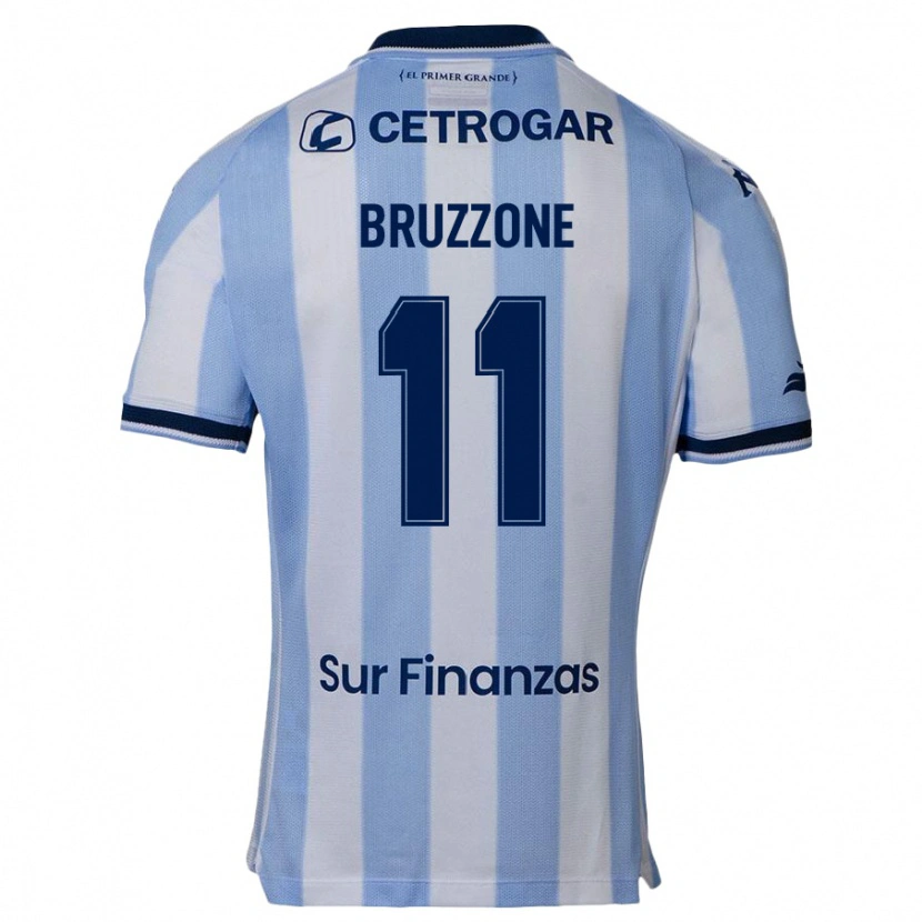 DanxenキッズVanina Bruzzone#11スカイブルーホームシャツ2025/26ジャージーユニフォーム