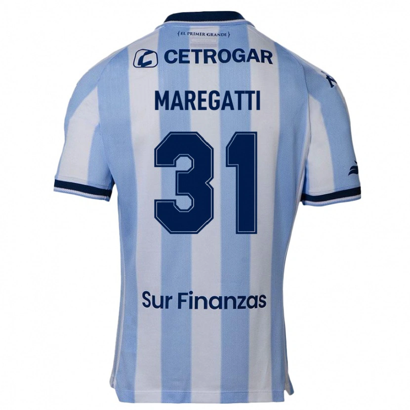 DanxenキッズDolores Maregatti#31スカイブルーホームシャツ2025/26ジャージーユニフォーム