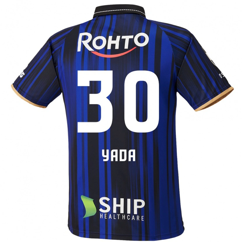 DanxenキッズYukito Yada#30ブルー ホワイト ブラックホームシャツ2025/26ジャージーユニフォーム