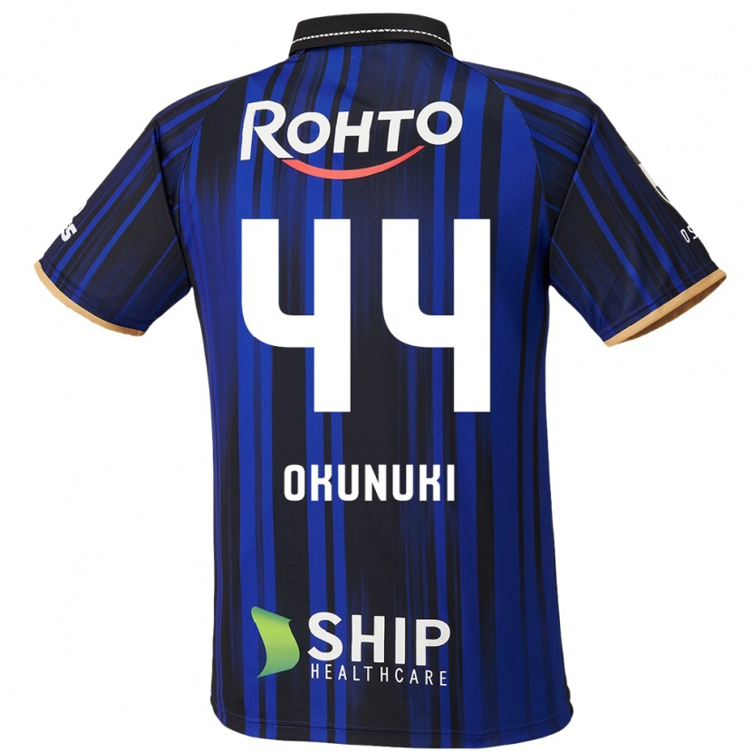 Danxenキッズ奥抜侃志#44ブルー ホワイト ブラックホームシャツ2025/26ジャージーユニフォーム
