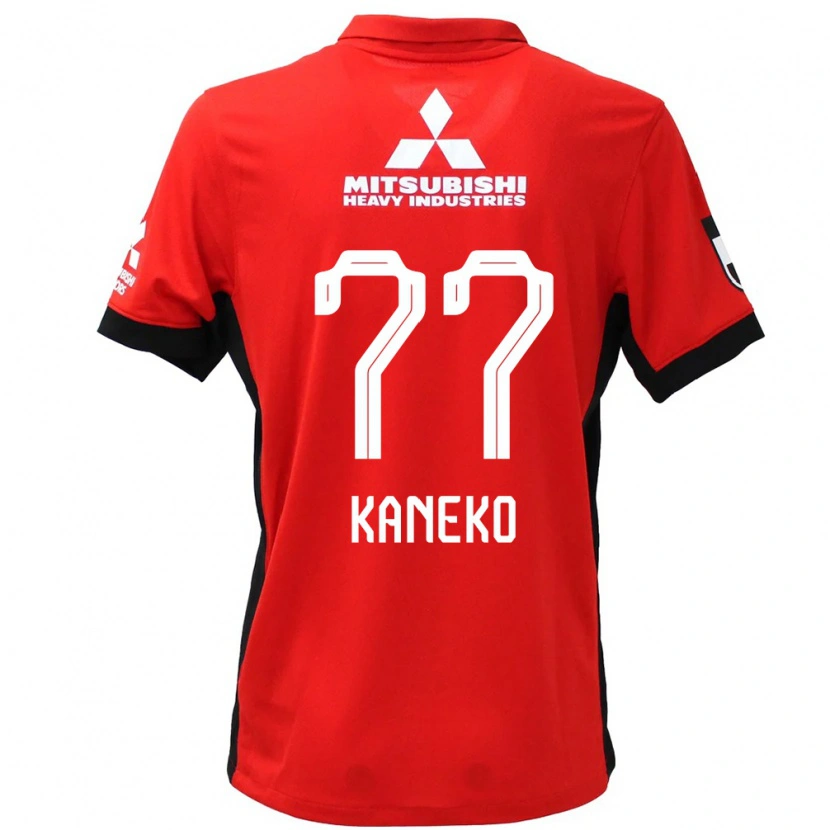 Danxenキッズ金子拓郎#77レッド ホワイトホームシャツ2025/26ジャージーユニフォーム