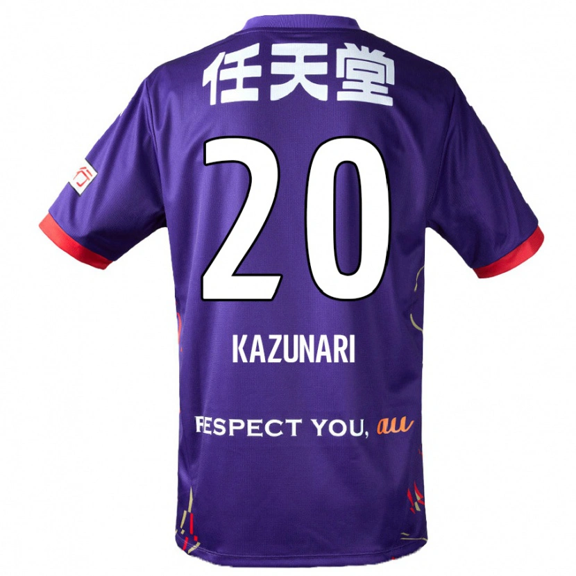 Danxenキッズ喜多壱也#20パープル ホワイト ブラックホームシャツ2025/26ジャージーユニフォーム