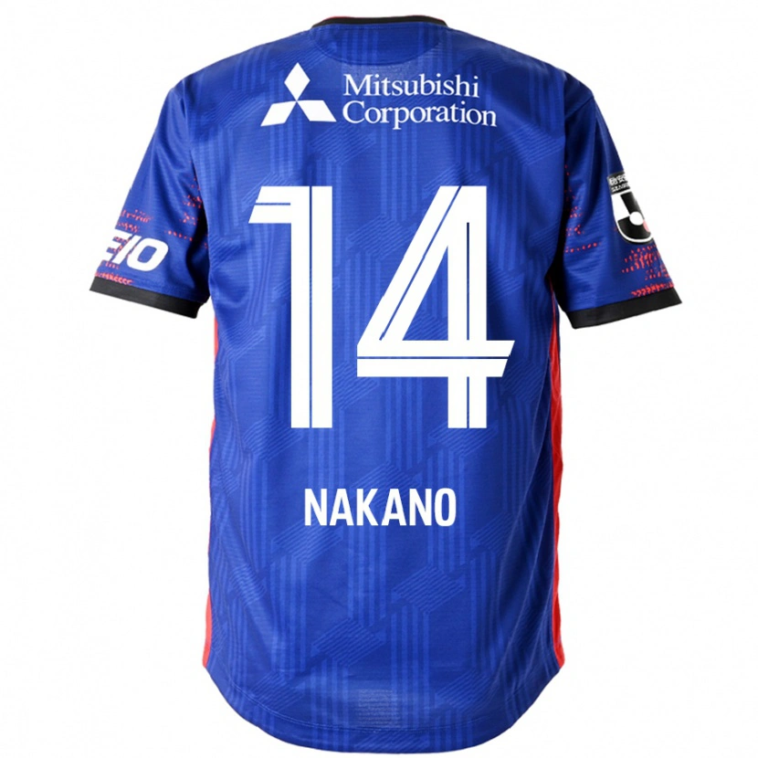 DanxenキッズYui Nakano#14ロイヤルブルー ホワイトホームシャツ2025/26ジャージーユニフォーム