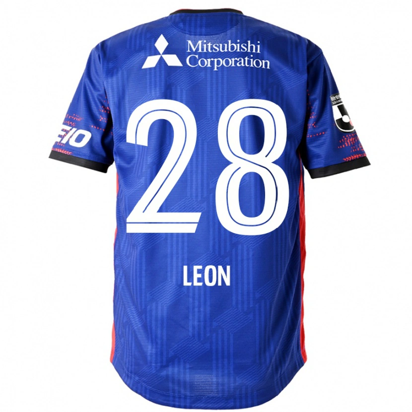 Danxenキッズ野澤零温#28ロイヤルブルー ホワイトホームシャツ2025/26ジャージーユニフォーム
