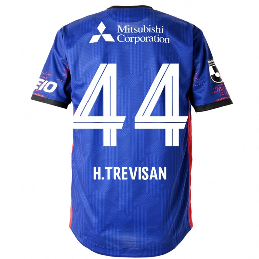 Danxenキッズエンリケ・デ・ソウザ・トレヴィザン#44ロイヤルブルー ホワイトホームシャツ2025/26ジャージーユニフォーム