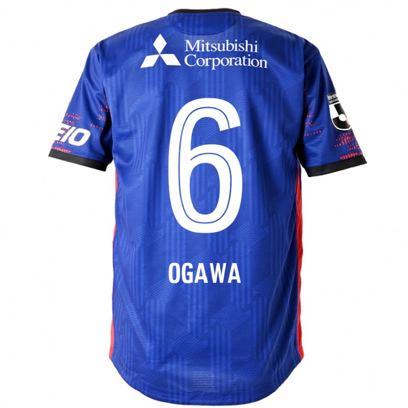 Danxenキッズ小川諒也#6ロイヤルブルー ホワイトホームシャツ2025/26ジャージーユニフォーム
