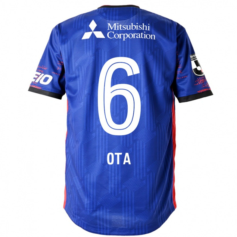 Danxenキッズ太田 宏介#6ロイヤルブルー ホワイトホームシャツ2025/26ジャージーユニフォーム