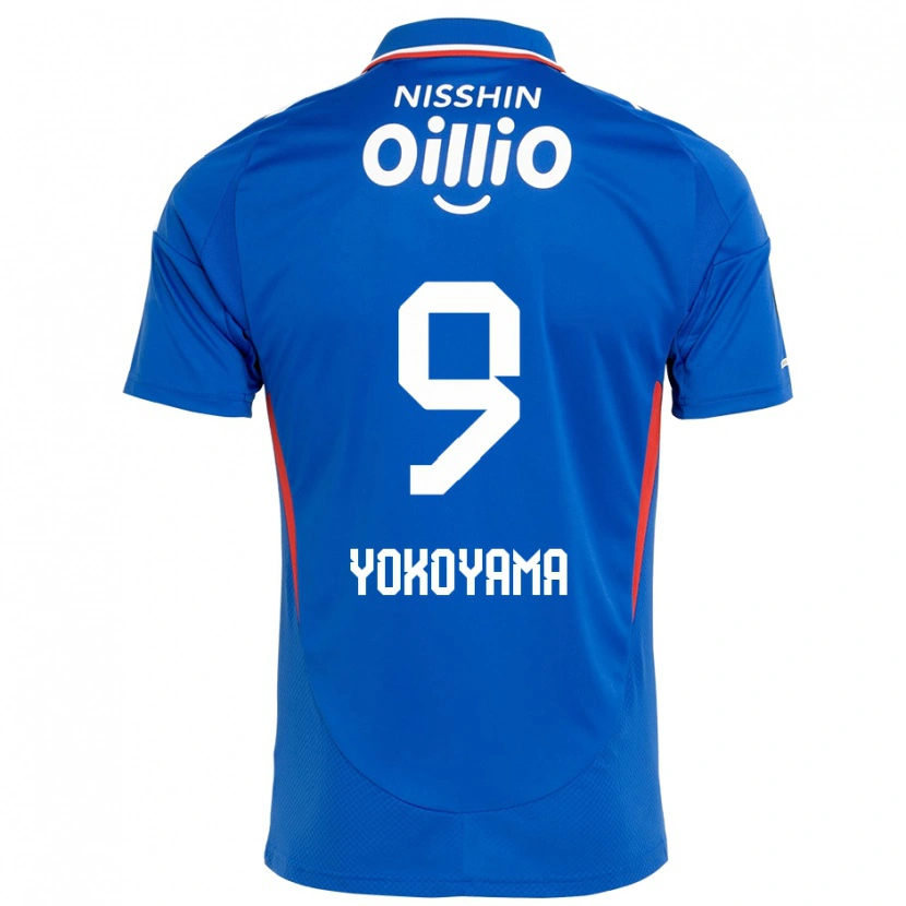 DanxenキッズShunsuke Yokoyama#9ロイヤルブルー ホワイトホームシャツ2025/26ジャージーユニフォーム