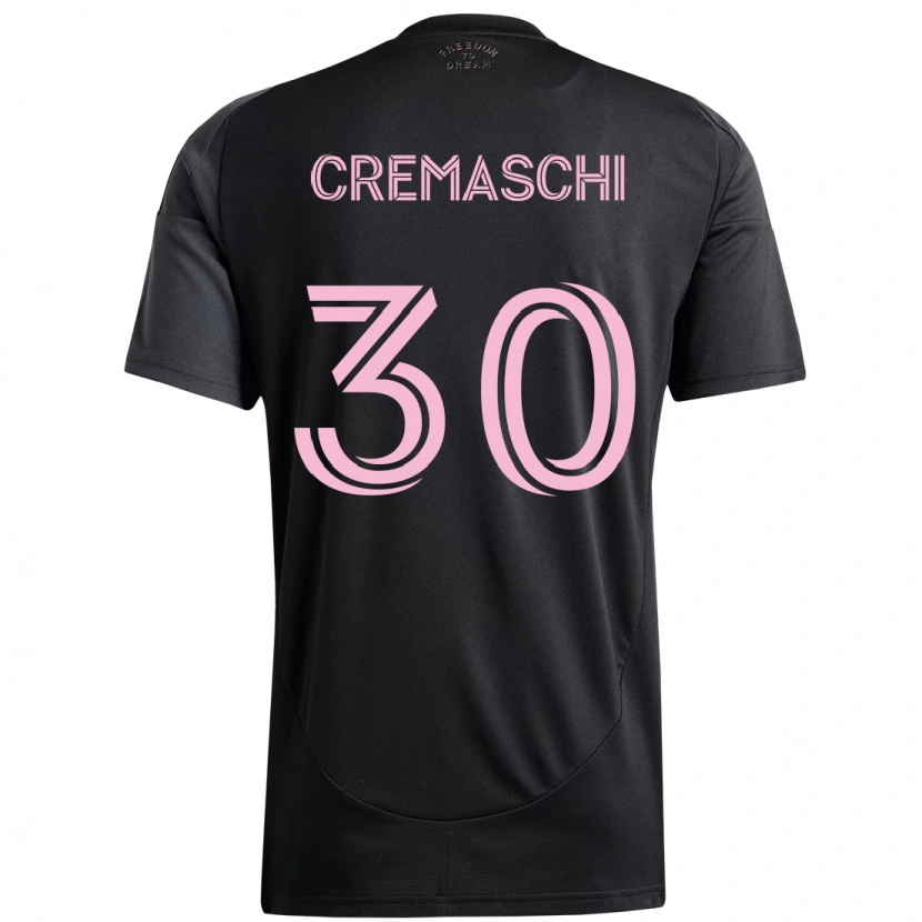 Danxenキッズベンジャミン・クレマスキ#30ブラック ピンクアウェイシャツ2025/26ジャージーユニフォーム