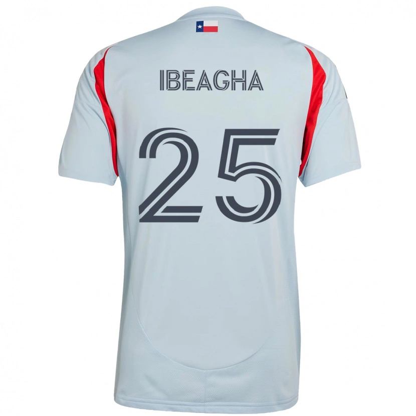 Danxenキッズセバスチャン・イベアガ#25ライトブルー レッドアウェイシャツ2025/26ジャージーユニフォーム