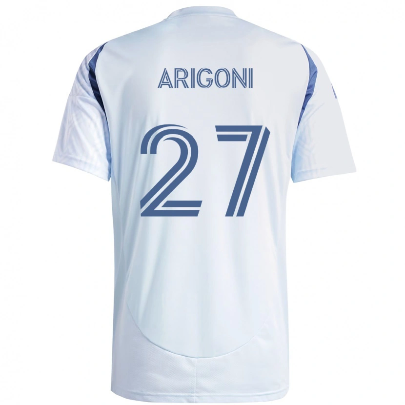DanxenキッズAllan Arigoni#27ライトスカイブルー ブルーアウェイシャツ2025/26ジャージーユニフォーム