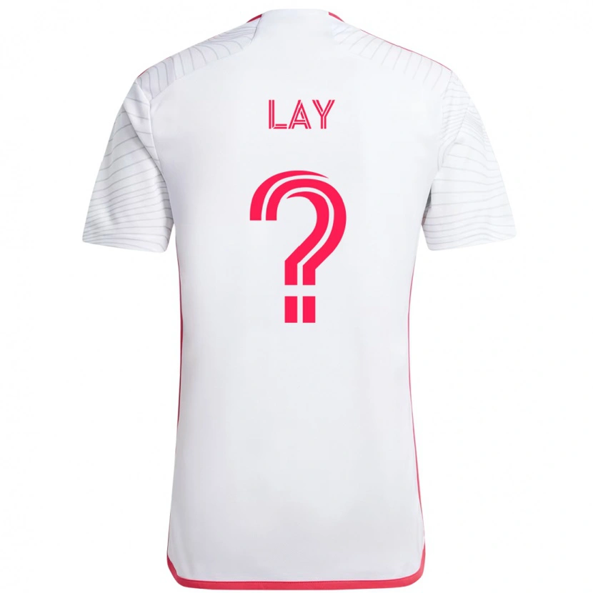 DanxenキッズMikey Lay#0ホワイト マゼンタアウェイシャツ2025/26ジャージーユニフォーム