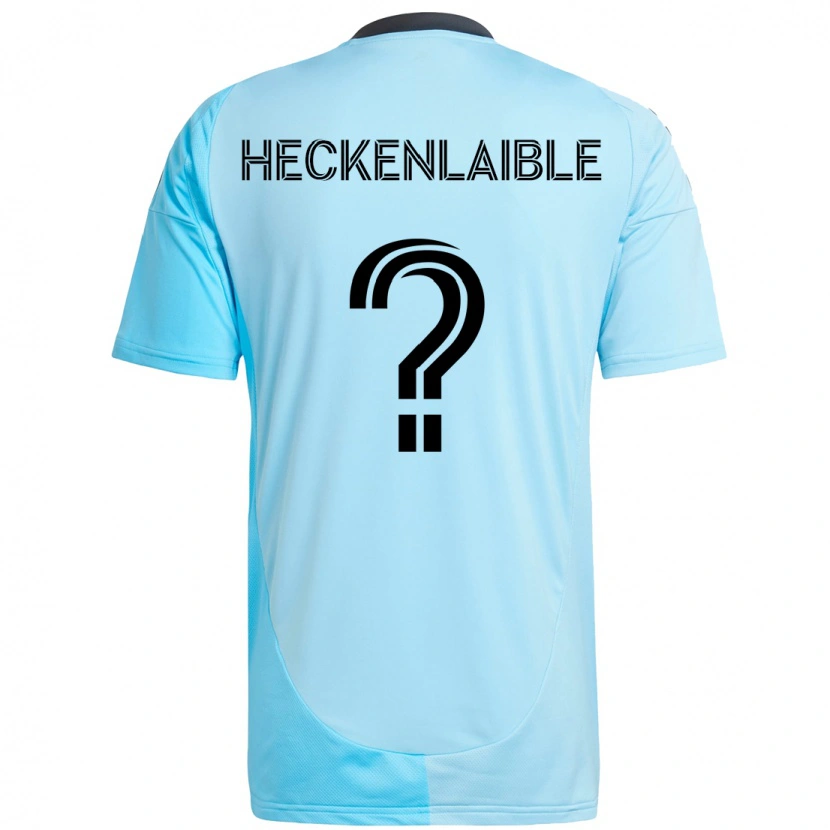 DanxenキッズAndrew Heckenlaible#0スカイブルーアウェイシャツ2025/26ジャージーユニフォーム