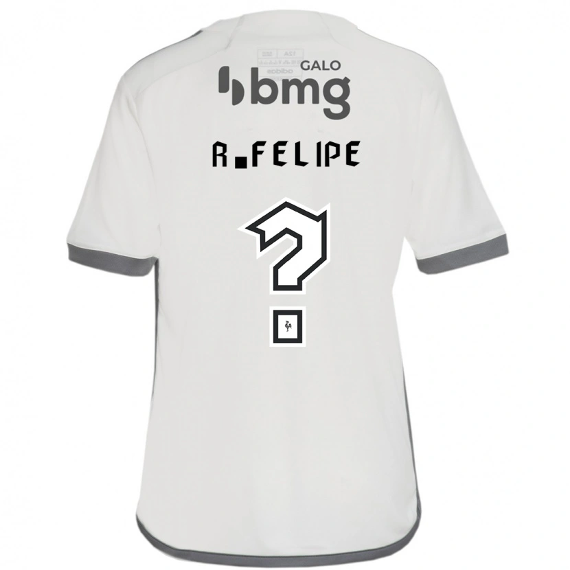 DanxenキッズRyan Felipe#0オフホワイトアウェイシャツ2025/26ジャージーユニフォーム