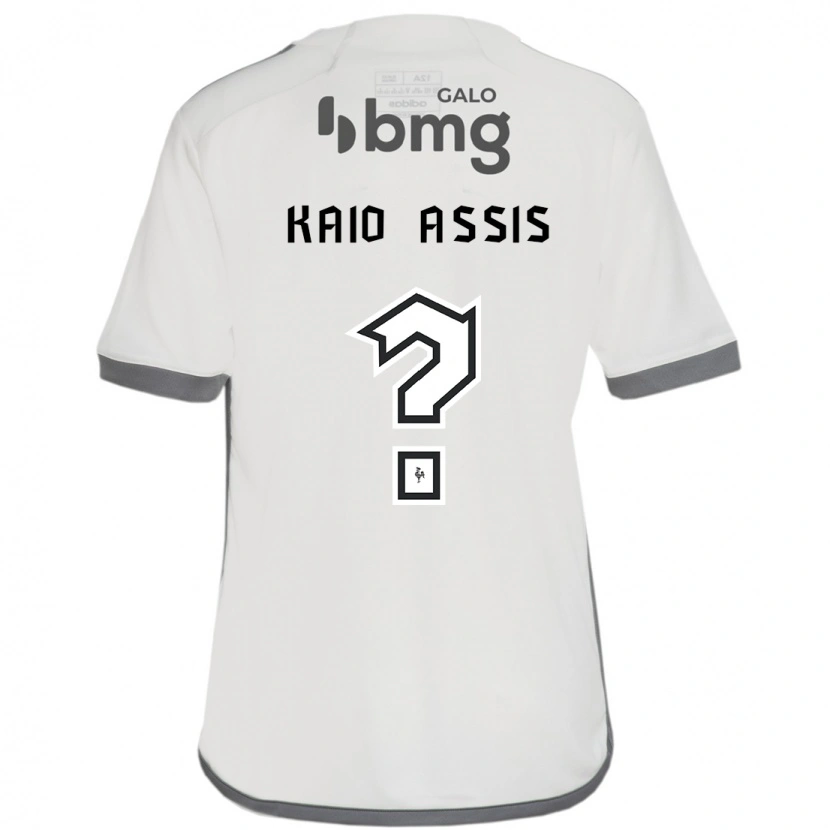 DanxenキッズKaio Assis#0オフホワイトアウェイシャツ2025/26ジャージーユニフォーム