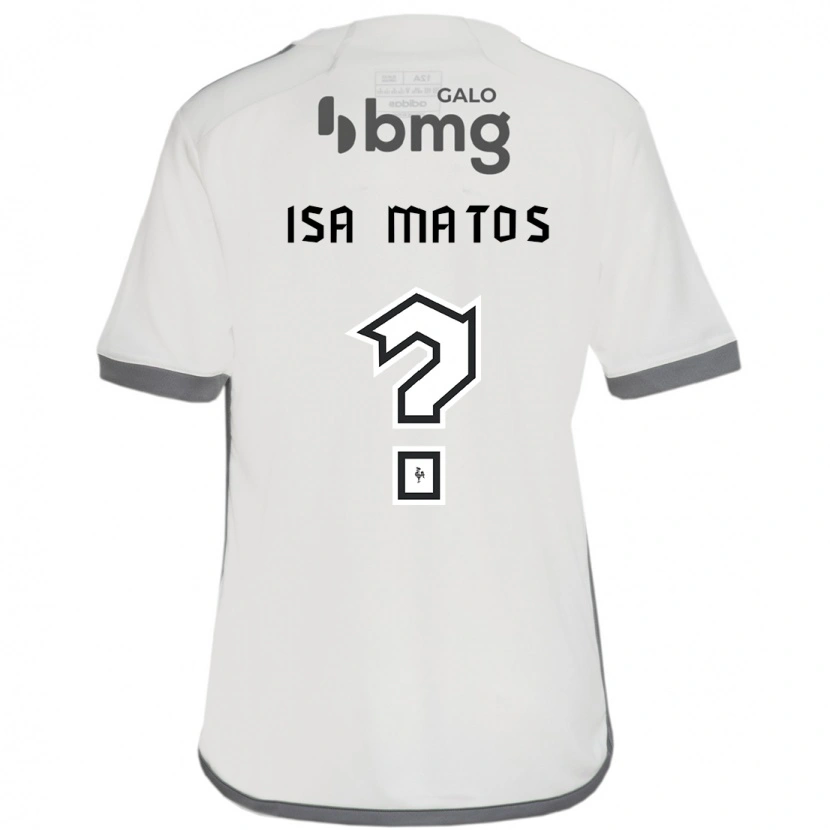 DanxenキッズIsa Matos#0オフホワイトアウェイシャツ2025/26ジャージーユニフォーム