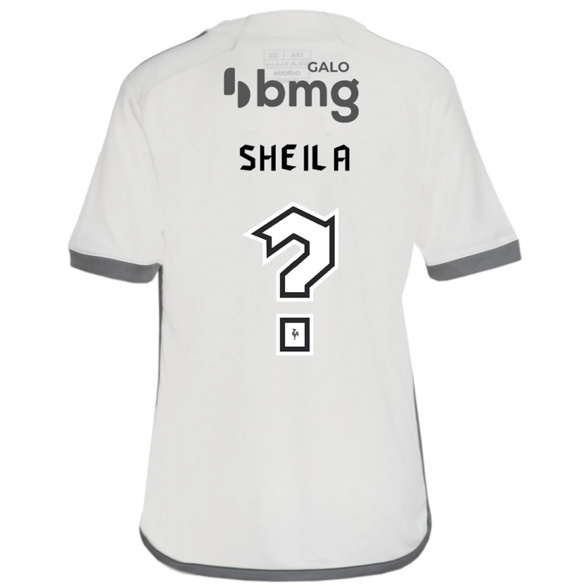 DanxenキッズSheila#0オフホワイトアウェイシャツ2025/26ジャージーユニフォーム