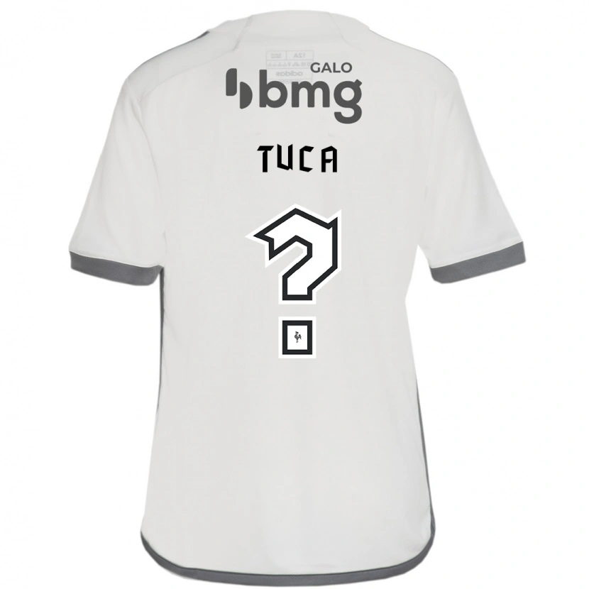 DanxenキッズTuca#0オフホワイトアウェイシャツ2025/26ジャージーユニフォーム