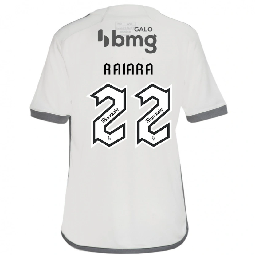 DanxenキッズRaiara#22オフホワイトアウェイシャツ2025/26ジャージーユニフォーム