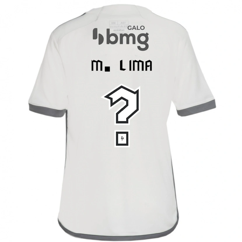 DanxenキッズMatheus Lima#0オフホワイトアウェイシャツ2025/26ジャージーユニフォーム