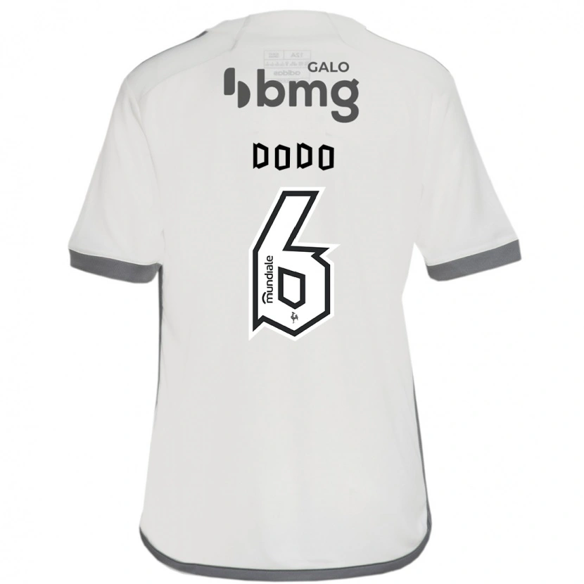 DanxenキッズDodo#6オフホワイトアウェイシャツ2025/26ジャージーユニフォーム