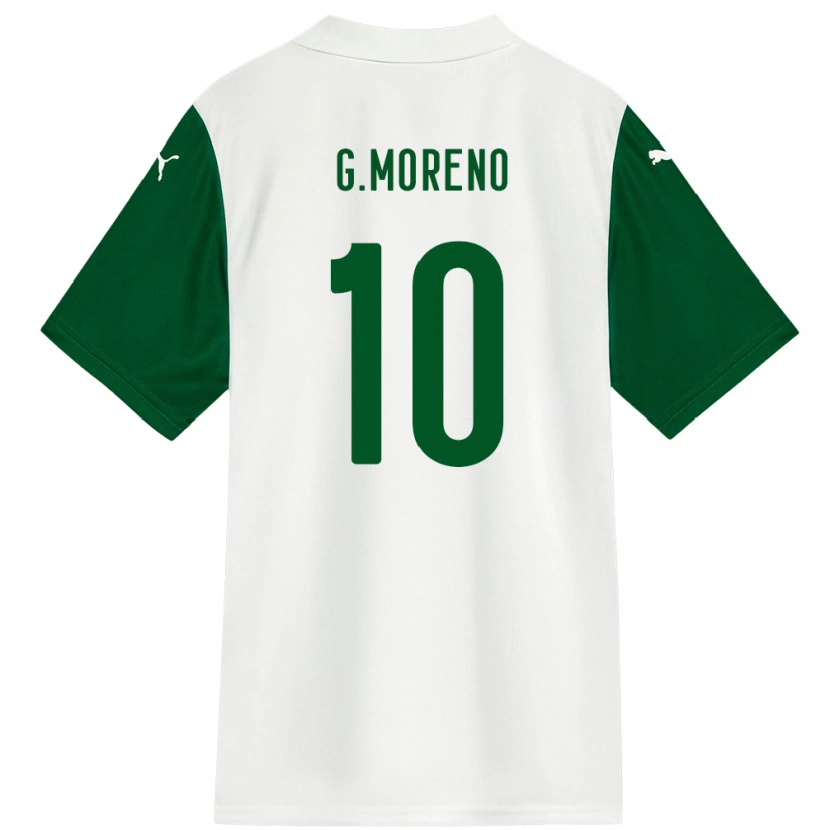 Danxenキッズヘラルド・モレノ#10ホワイト グリーンアウェイシャツ2025/26ジャージーユニフォーム