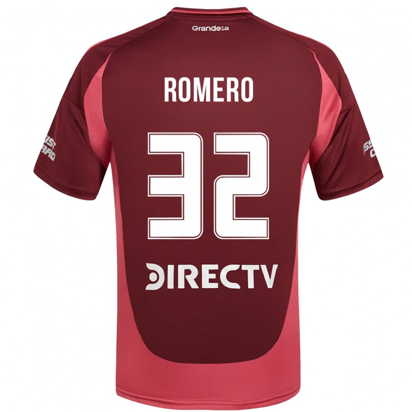 DanxenキッズJulieta Romero#32バーガンディ マゼンタアウェイシャツ2025/26ジャージーユニフォーム
