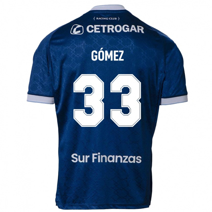 DanxenキッズRocío Gómez#33ダークブルーアウェイシャツ2025/26ジャージーユニフォーム