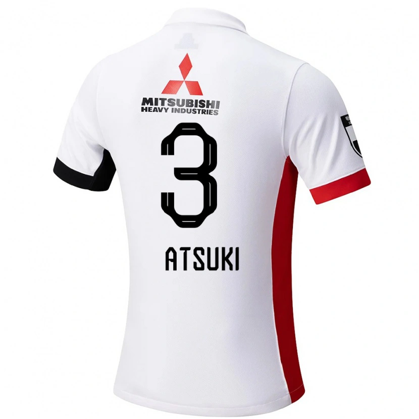 Danxenキッズ伊藤敦樹#3ホワイト ブラックアウェイシャツ2025/26ジャージーユニフォーム