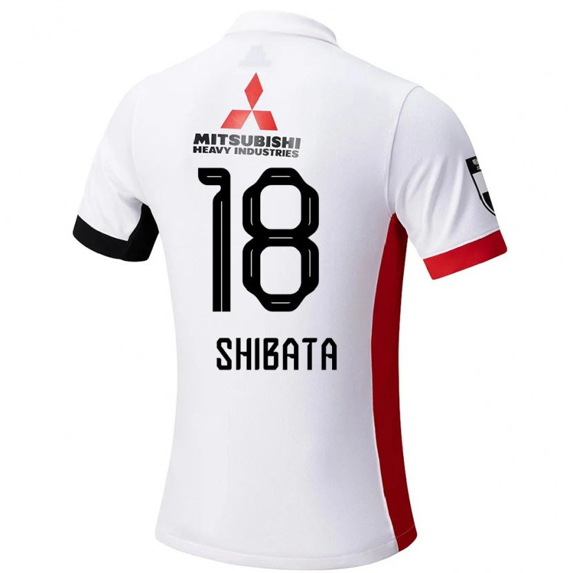 Danxenキッズ柴田華絵#18ホワイト ブラックアウェイシャツ2025/26ジャージーユニフォーム
