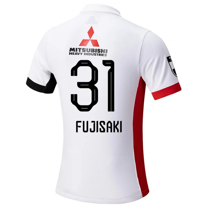 DanxenキッズSatoko Fujisaki#31ホワイト ブラックアウェイシャツ2025/26ジャージーユニフォーム