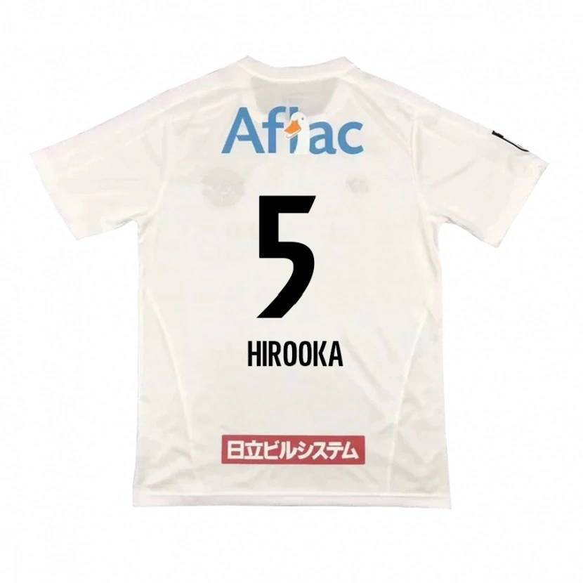 DanxenキッズEita Hirooka#5ライトグレー ベージュアウェイシャツ2025/26ジャージーユニフォーム