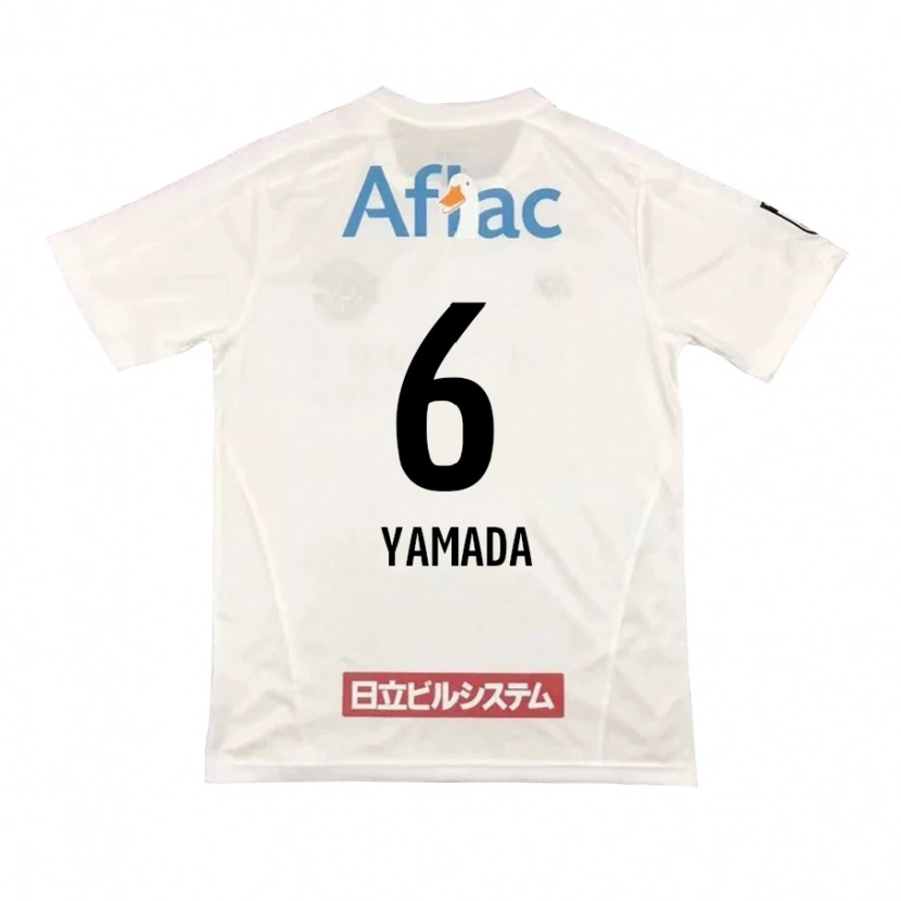 Danxenキッズ山田雄士#6ライトグレー ベージュアウェイシャツ2025/26ジャージーユニフォーム