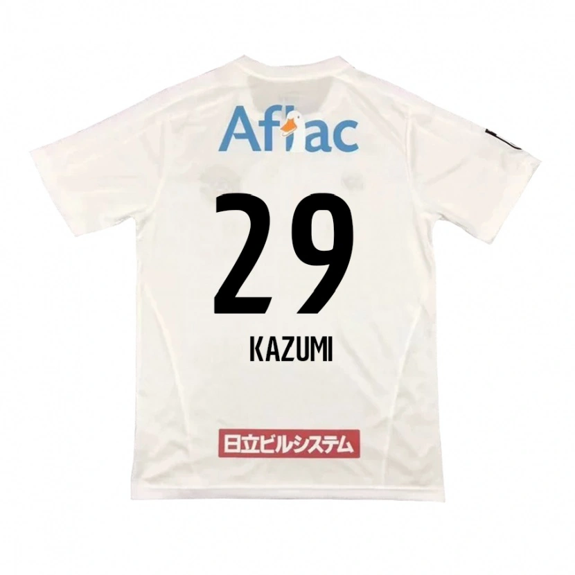 DanxenキッズTakuto Kazumi#29ライトグレー ベージュアウェイシャツ2025/26ジャージーユニフォーム